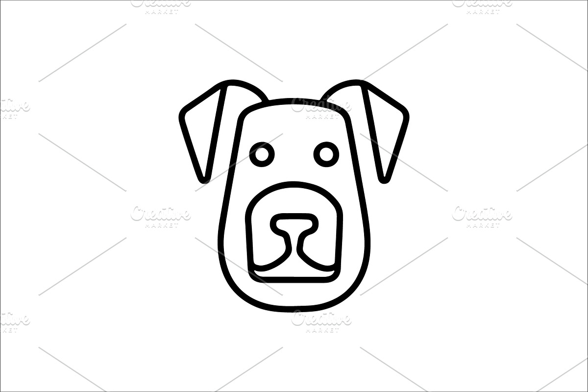 Dog Logo design template., a Branding & Logo Template by Vectorium Studio