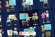 Teacher 3D Character Pack, a Characters & Person 3D Model by orenjidesign (Thumbnail 7 of 8)