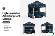 Advertising Tent Mockup, an Advertising Mockup by SLAB! Design (Thumbnail 1 of 6)