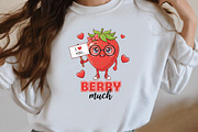 Food Puns Funny Valentine Clipart, an Illustration by Designworld (Thumbnail 3 of 16)