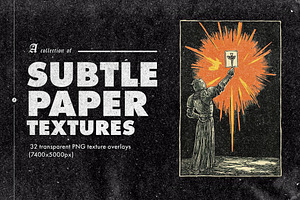 Subtle Paper Textures, a Texture Graphic by Freezerondigital
