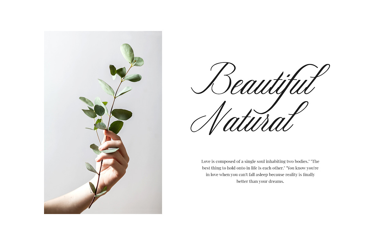 Bangeline Pahronia Calligraphy Font, a Handwritten Font by UICreative (Photo 4 of 12)