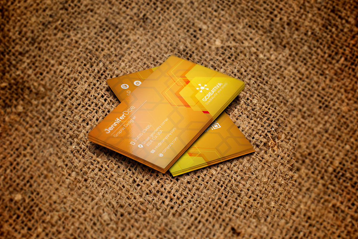 Business Card Creative, a Business Card Template by DesignsStore (Photo 2 of 3)