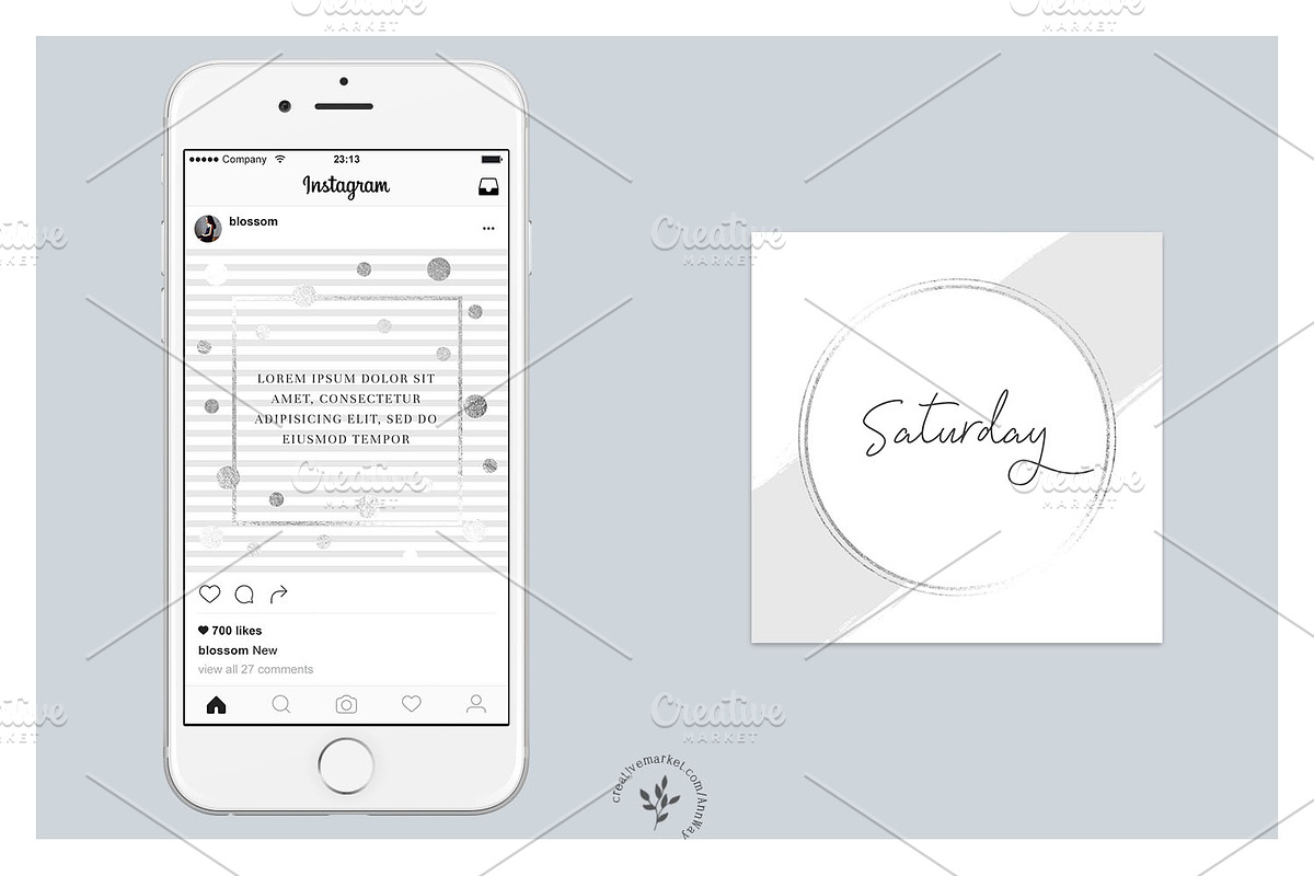 Blogger | Silver Theme, a Social Media Template by Blossom (Photo 7 of 7)