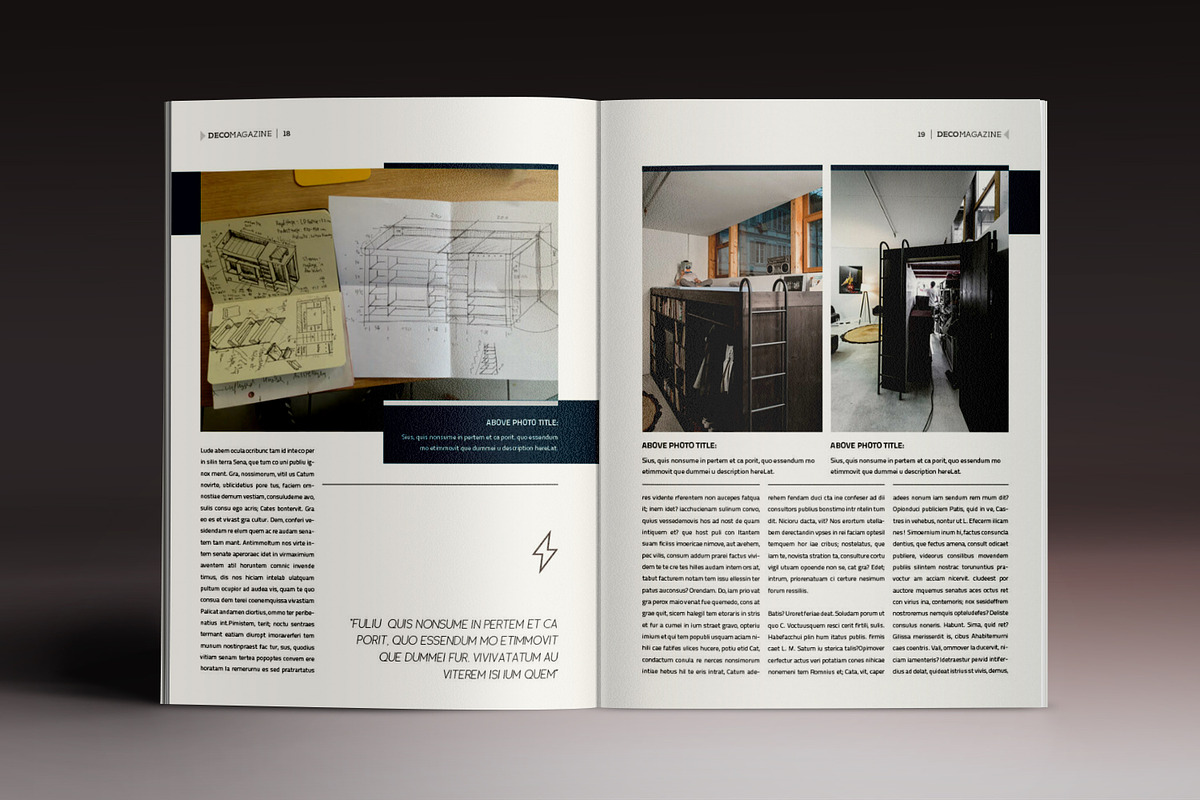 Multipurpose Magazine 2, a Magazine Template by Luuqas Design (Photo 10 of 22)