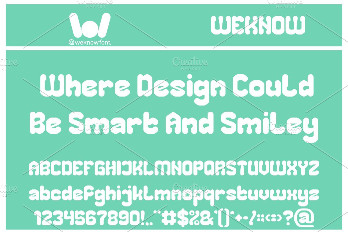 Chubby Tech font, a Font by weknow (Photo 3 of 8)