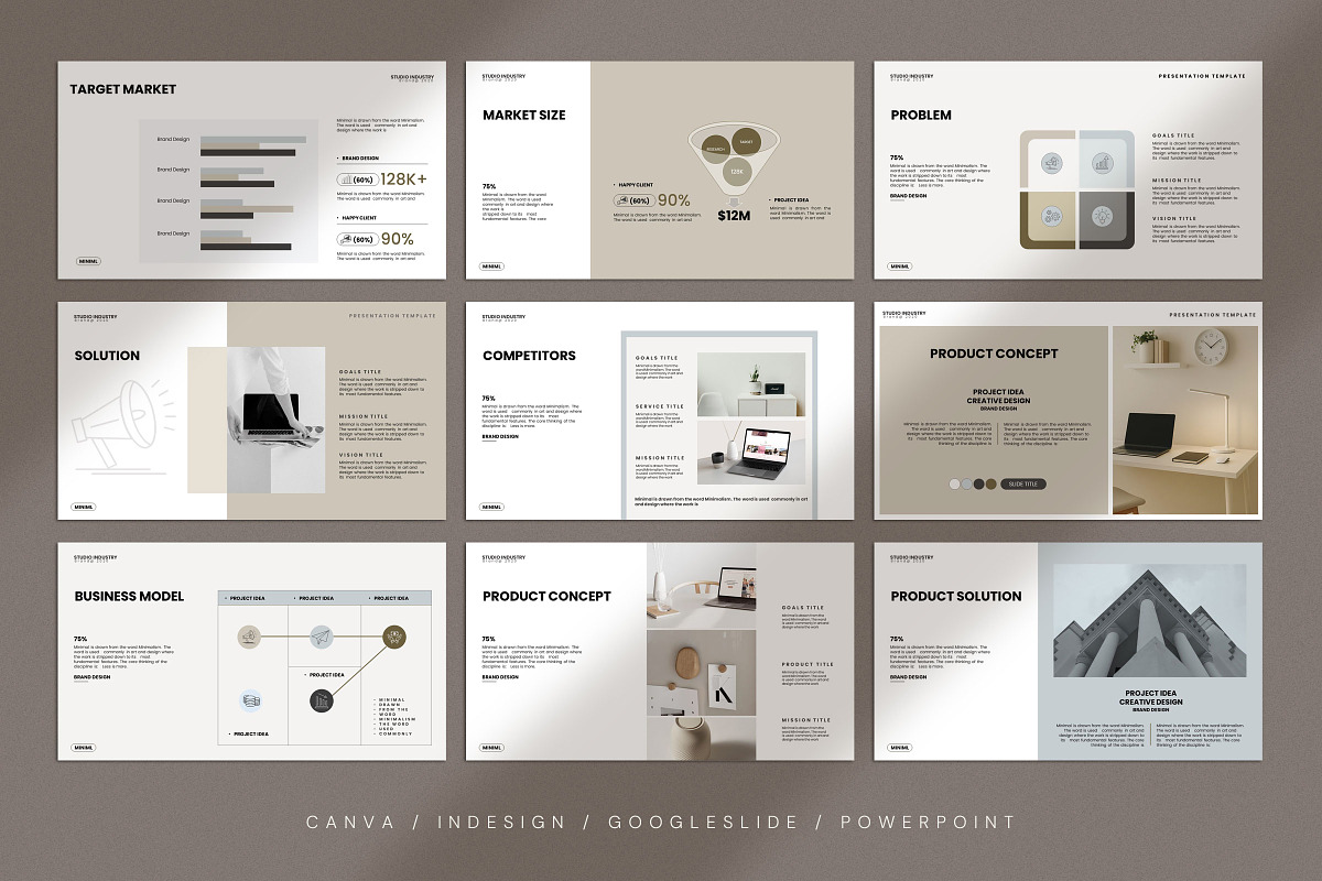Minimal | Business Presentation preview 7
