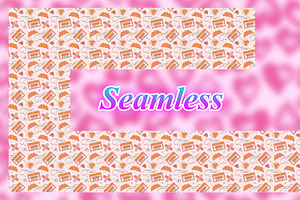 Groovy Valentine Seamless Pattern