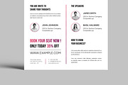 Conference Agenda, a Flyer Template by MightyDesign (Thumbnail 3 of 8)