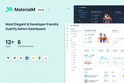 MaterialM Vuejs Admin Template, a Vue Template by WrapPixel (Thumbnail 1 of 11)