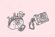 Bold & Easy Cozy Girl Coloring Book, a Decorative Illustration by Neon Studio (Thumbnail 3 of 4)