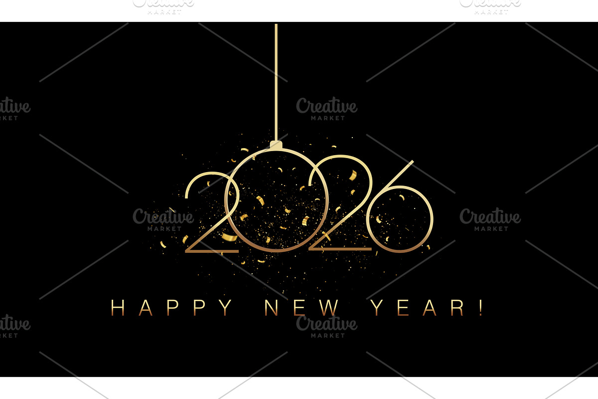 Merry Christmas and Happy New Year, an Illustration by Marinstri