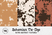 Bohemian TieDye Retro textures, a Texture Graphic by AyaLormus (Thumbnail 9 of 17)