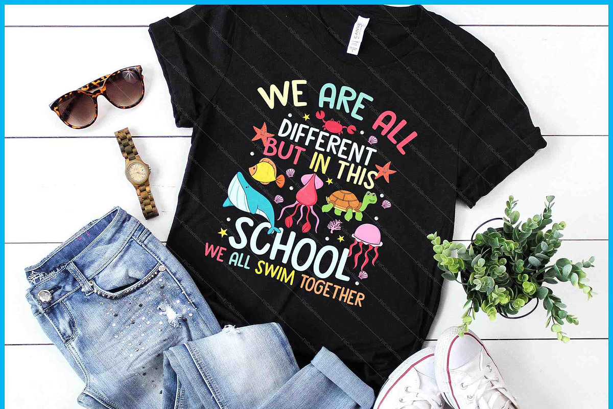 We Are Different But In This School, a Graphic by Creativeusart (Photo 1 of 4)