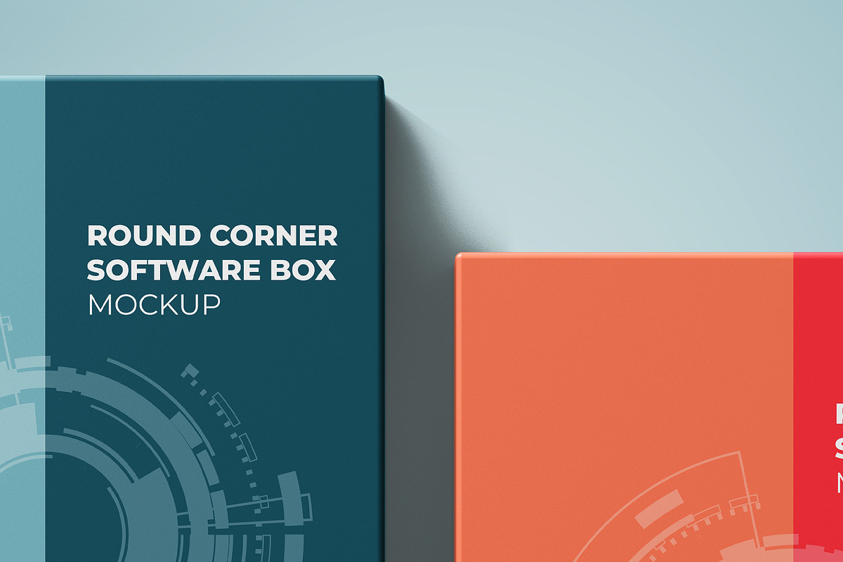 Round Corner Box Mockup - 8 views, a Packaging Mockup by Illusiongraphic (Photo 21 of 22)