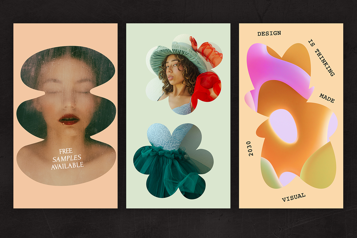 Unique Frames Templates for Stories, a Social Media Template by Kristina&Co (Photo 4 of 11)