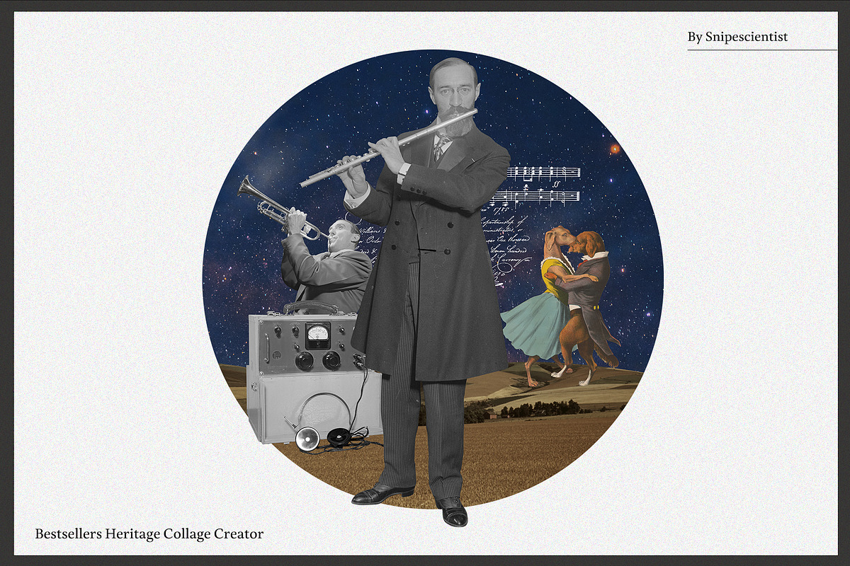 Bestsellers Heritage Collage Creator, an Object Graphic by SNIPESCIENTIST (Photo 60 of 64)