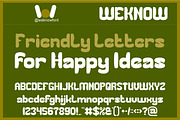 Going Right font, a Sans Serif Font by weknow (Thumbnail 5 of 8)