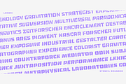 Lokoxi Stencil Pro - Full Family, a Sans Serif Font by Anfound Type (Thumbnail 16 of 16)
