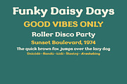Retro Groove – Groovy Retro Font, a Serif Font by vladocar (Thumbnail 4 of 10)