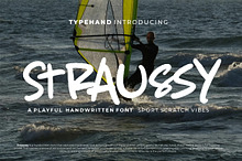 Straussy – 3 Style Bold Handwritten