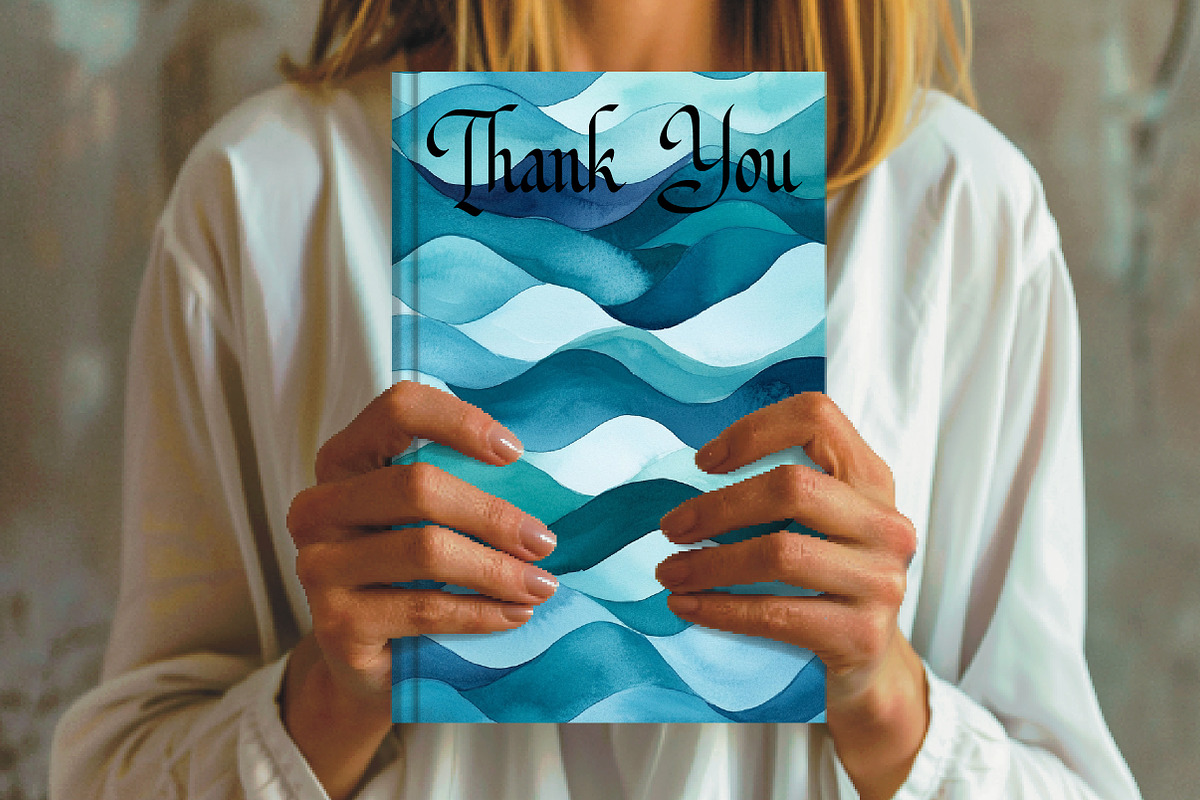 Abstract Waves Seamless Digital Patt, a Pattern Graphic by Libby Wishes (Photo 6 of 7)
