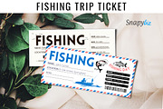 Fishing Ticket Gift Voucher Template, a Stationery Template by Snapybiz (Thumbnail 4 of 10)
