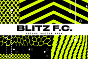 BLITZ F.C. - FUTBOL VECTOR PACK, a Pattern Graphic by GOAT Design Co. (Thumbnail 1 of 8)