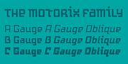 Motorix, a Sans Serif Font by Ampersand Type Foundry (Thumbnail 2 of 13)