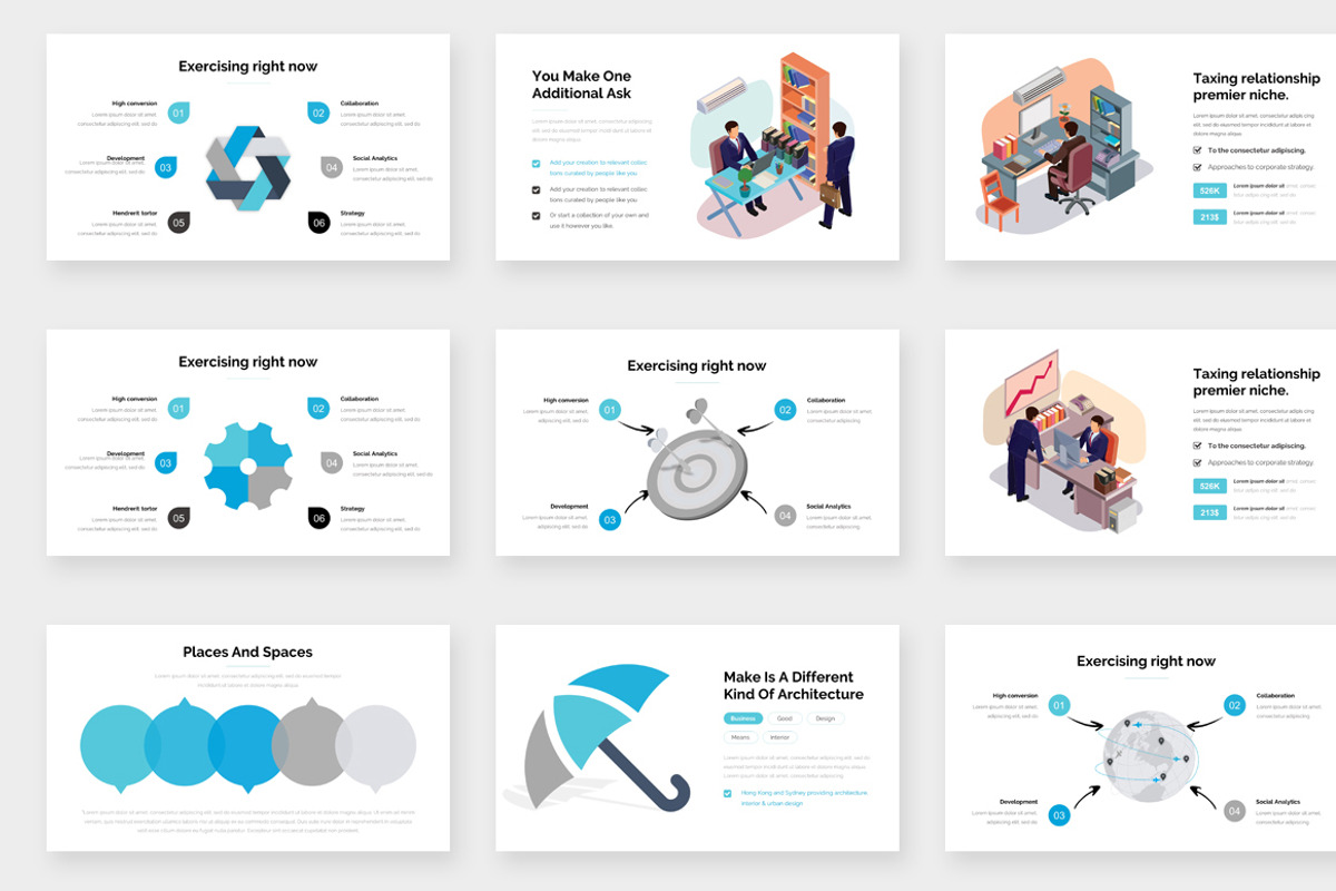 Rexio Creative Powerpoint Template, a Presentation Template by One Percent Studio (Photo 12 of 19)
