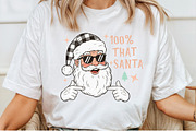 100% That Santa Sublimation PNG, an Illustration by Craft Nest (Thumbnail 4 of 6)