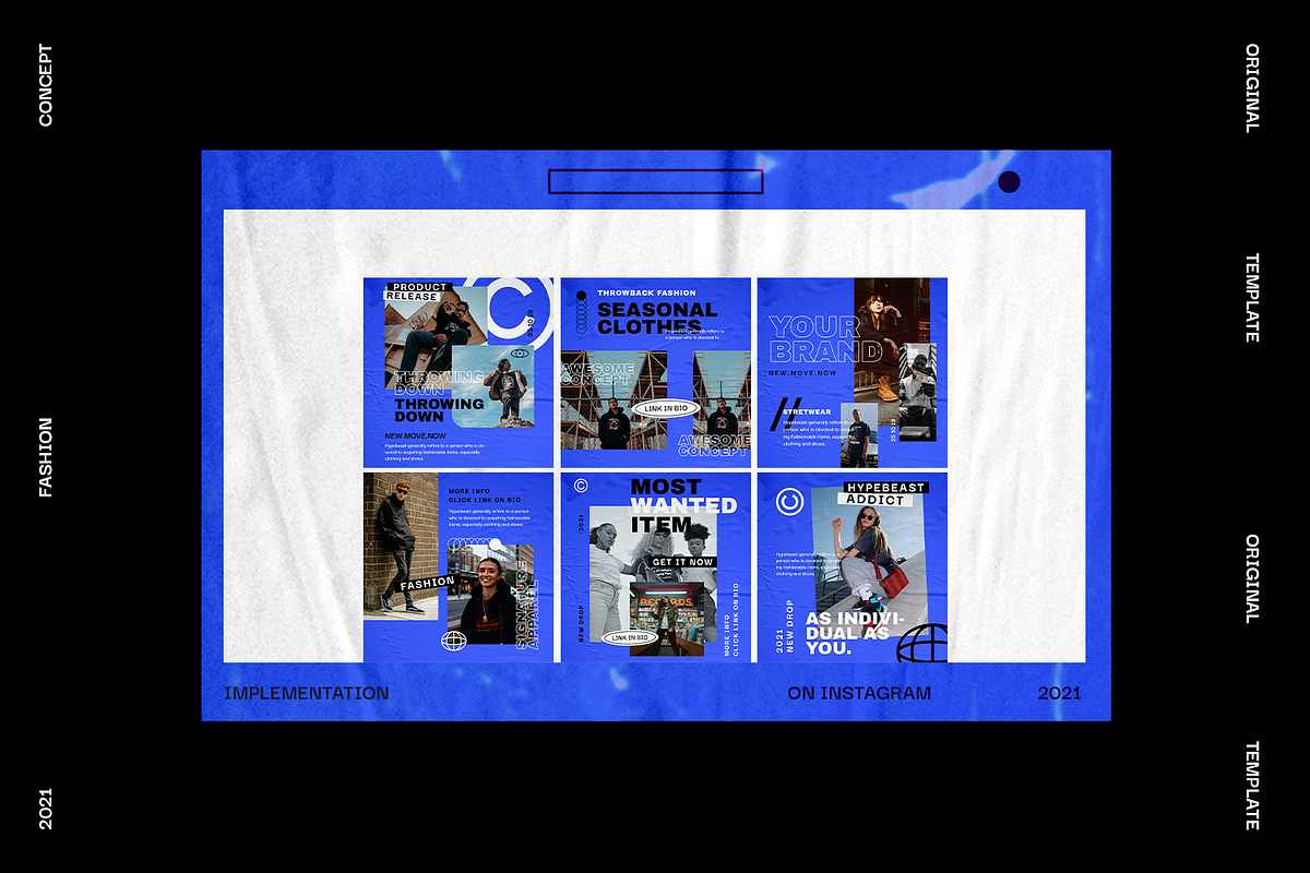 Sikluz Urban Instagram Template, a Social Media Template by Creatchees.std (Photo 4 of 5)