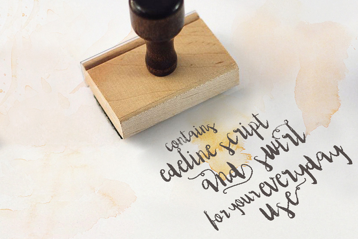 Edeline Script preview 2