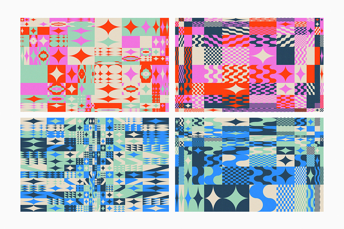 Geometric Vector Backgrounds V04, a Background Graphic by dvtchk (Photo 3 of 6)