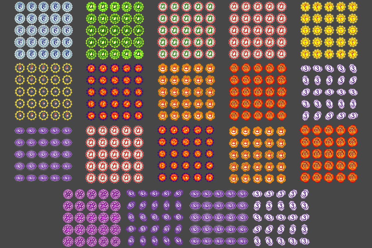 Animated Chakras, an Object Graphic by Beatheart Creative Studio (Photo 3 of 3)