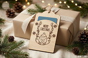 Christmas Card Holders SVG Bundle, a Decorative Illustration by svgocean (Thumbnail 20 of 25)