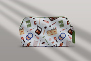 Makeup cosmetics seamless patterns, a Pattern Graphic by Good Studio (Thumbnail 4 of 6)