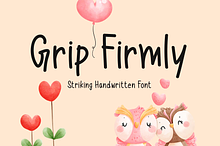 Grip Firmly Typeface