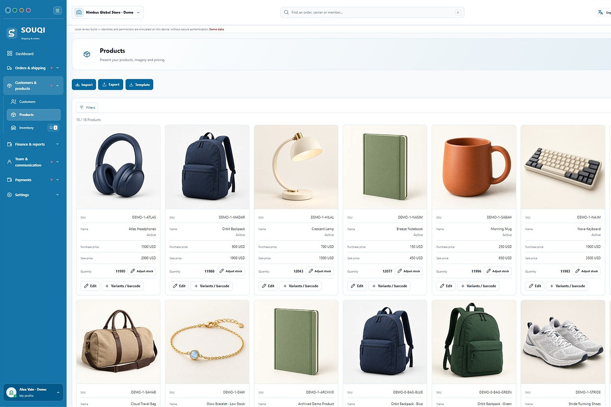 SOUQI HTML Admin Dashboard with RTL, a HTML Template by RgraphicsDesign (Photo 3 of 11)