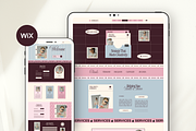 Wix Website Template Small Business, a Wix Template by Branding Babe Co. (Thumbnail 8 of 10)
