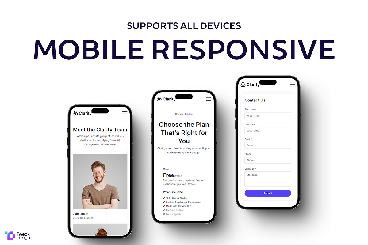 Clarity - AI & SaaS Website Template, a Wix Template by TweakDesigns (Photo 3 of 5)