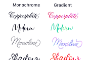 Copperplate Calligraphy Worksheets, a Templates & Theme by An Inkling Of Curry (Thumbnail 8 of 9)
