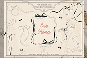 Elegant Bows & Frames – Clipart, a Decorative Illustration by NatalieArtsDenysenko (Thumbnail 1 of 11)