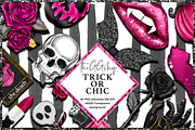 Cute Halloween Clipart set, an Illustration by The GG Shop (Thumbnail 9 of 9)