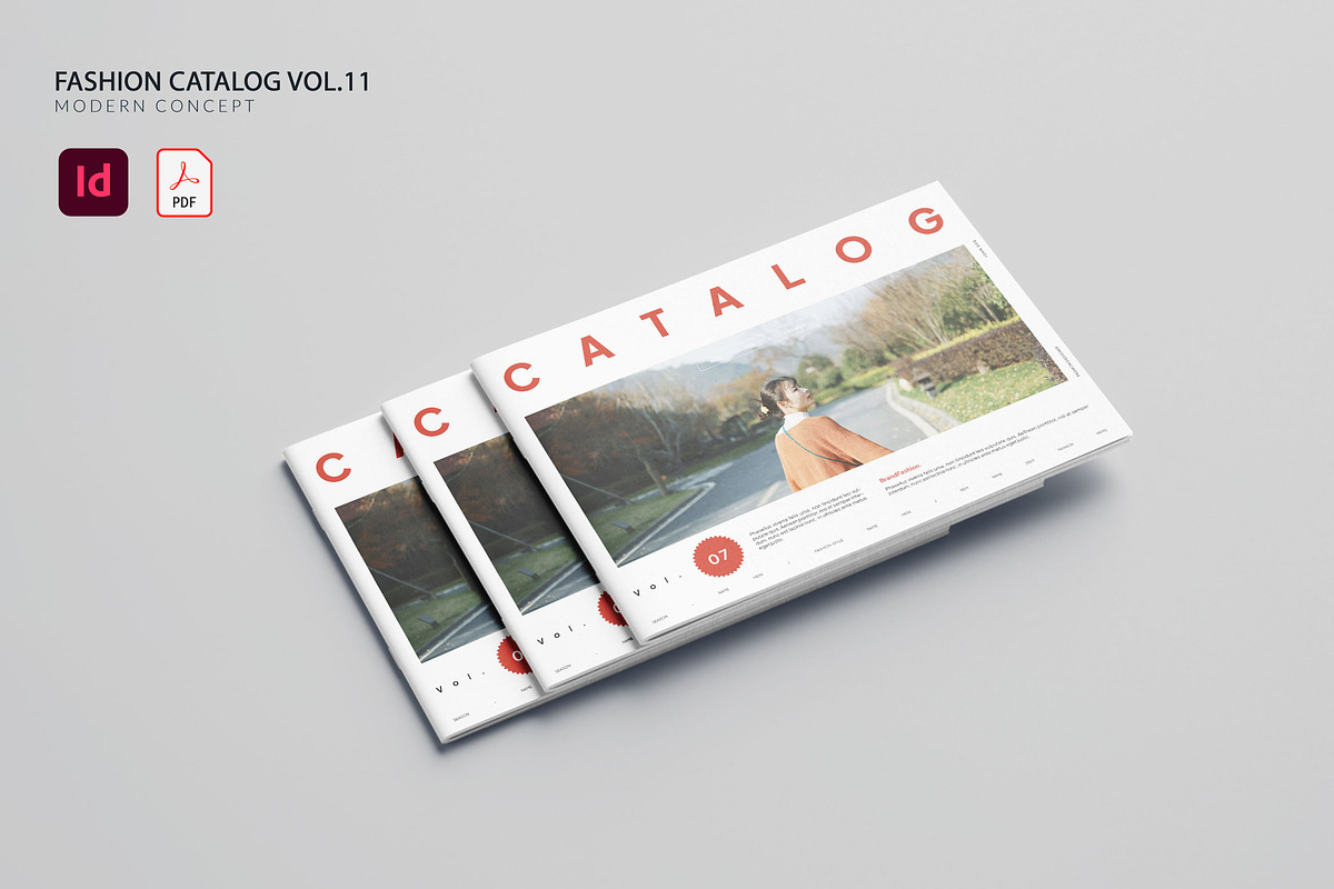 Fashion Catalog Vol.11, a Brochure Template by Bewalrus Studio (Photo 1 of 10)