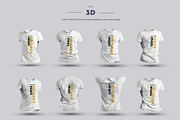 24 MockUps Man T-Shirt, a Shirt Mockup by Grow Design Craft Studio (Thumbnail 4 of 8)
