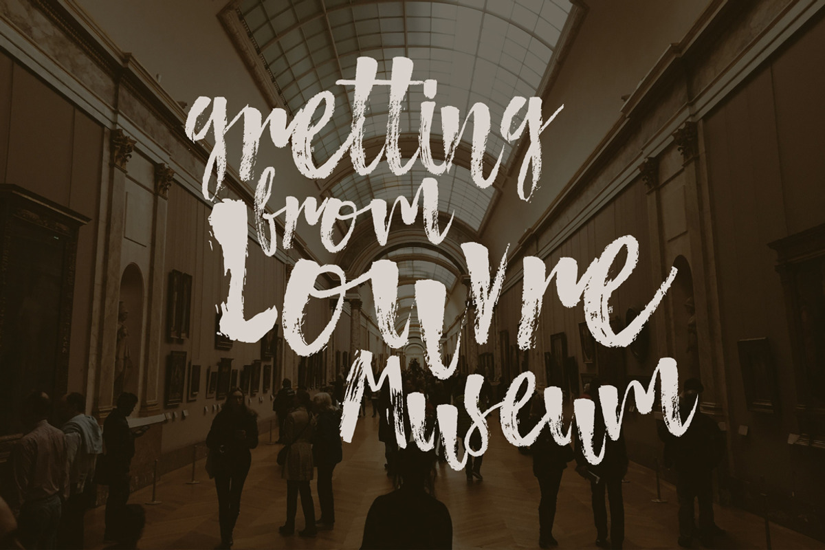 Atmosphere Script+ Watercolor PNG, a Script Font by Yasir Ekinci