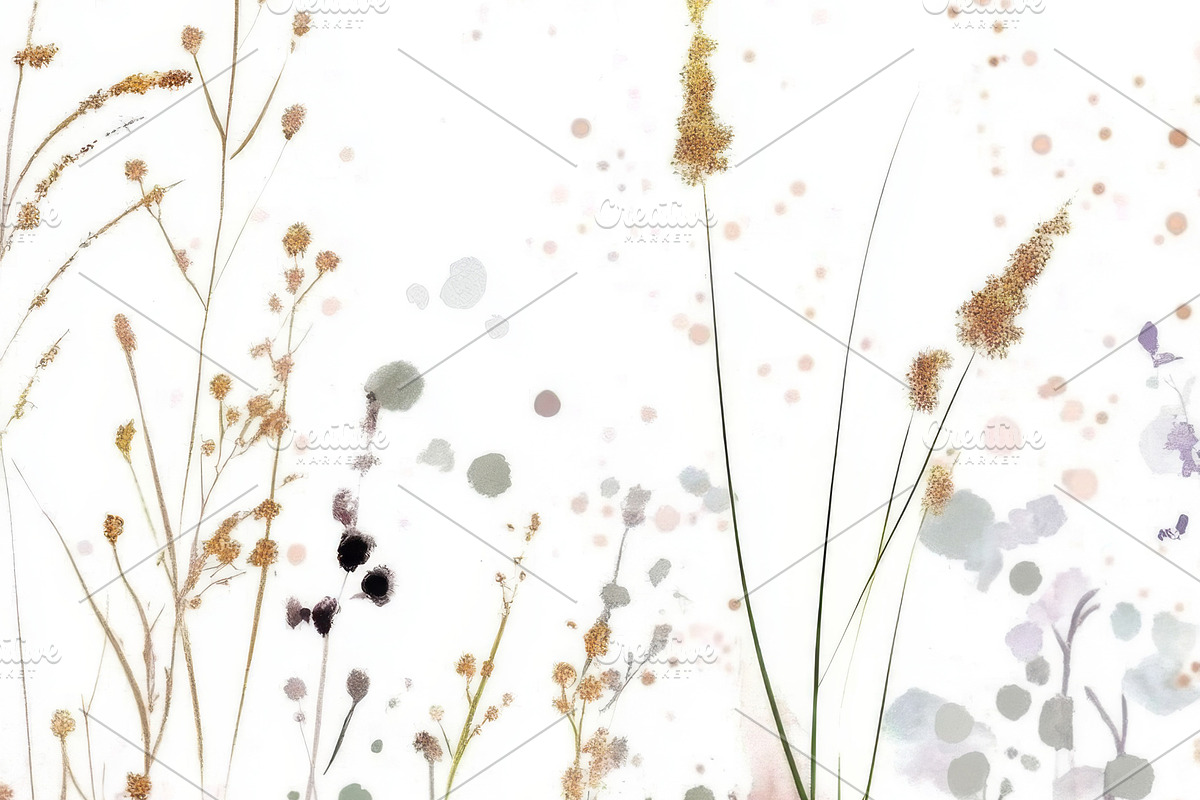 Delicate floral pattern with waterco, a Photo by Dvoevnore photos (Photo 2 of 2)