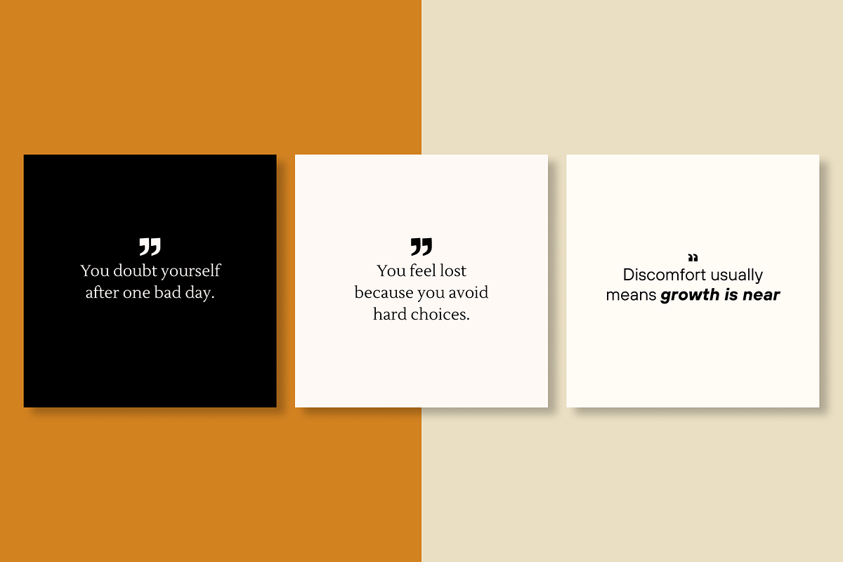 50 POSITIVE INSTAGRAM TEMPLATE, a Social Media Template by RB Boutique (Photo 8 of 9)