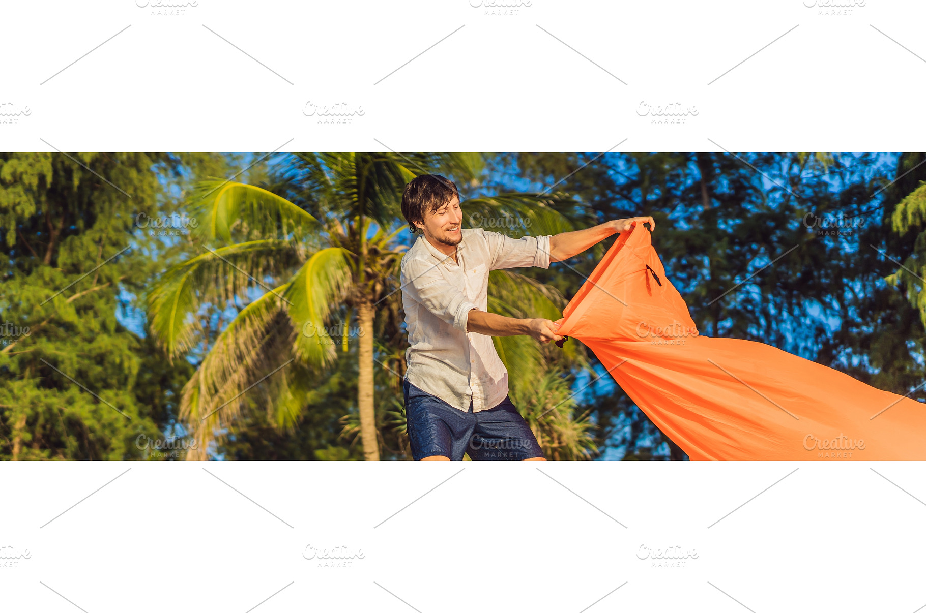 Summer lifestyle portrait of man, a Person Photo by Elizaveta Galitskaya
